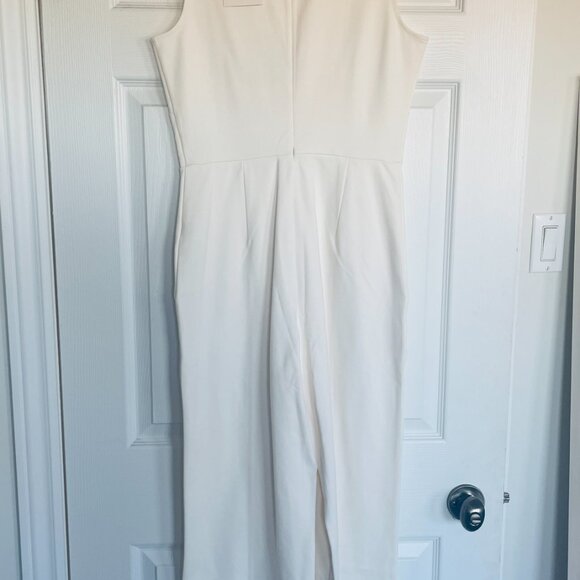 EVERLANE The Dream Jumpsuit IN WHITE SIZE SMALL - Picture 10 of 12